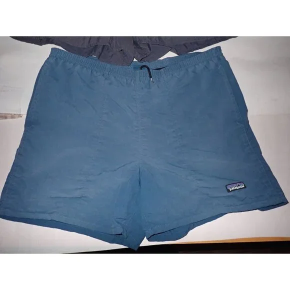 Lot Vintage Patagonia Mens M Swim Shorts Lined Blue Gray Nylon Gorpcore Trail - Picture 2 of 11